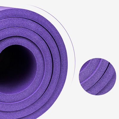esteira da ioga de 180X50cm NBR, exercício grosso colorido Mat With Bag