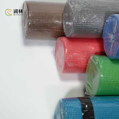 PVC Mat Roll Anti-Slip Various Color da ioga da espessura da aptidão 4-10mm do exercício