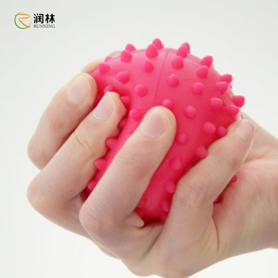 Da ioga colorida do PVC do Anti-esforço alívio das dores pontudo do pé da mão da aptidão da bola da massagem
