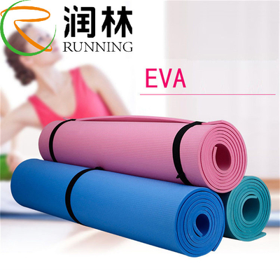 O exercício do Gym do exercício da casa ostenta o deslizamento grosso de EVA Foam Yoga Mat Anti
