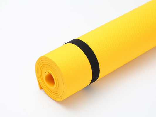 EVA Yoga Mat durável, densamente esteira da ioga do patim de 6mm anti com linha da posição