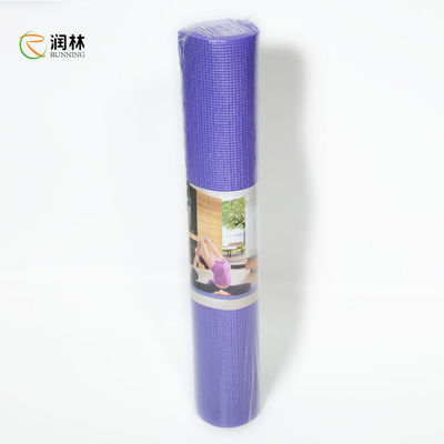 ioga Mat Safe do PVC de 173*61cm, esteira grossa não Textured da aptidão do deslizamento