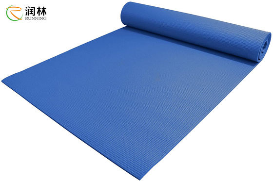 Ioga Mat Foldable Eco Friendly Colorful do PVC da camada do exercício do GYM única