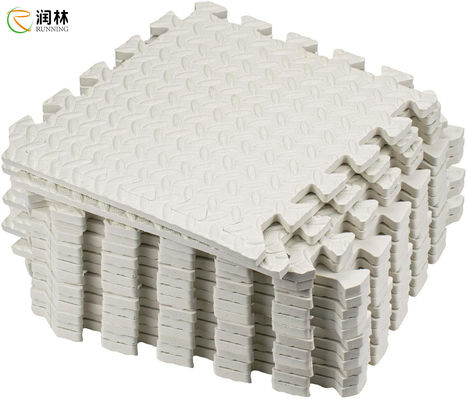 Exercício impermeável Mat With EVA Foam Interlocking Tiles do enigma da aptidão