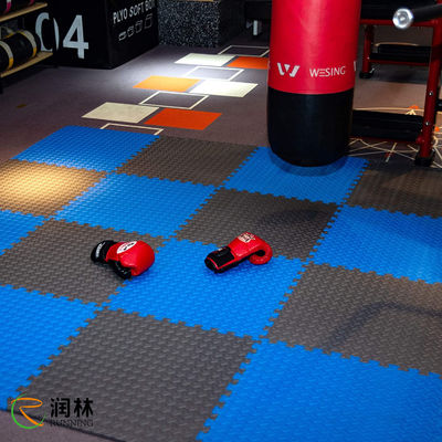 Tamanho personalizado de bloqueio durável de EVA Foam Fitness Floor Mat do Gym da casa