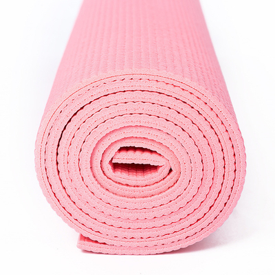 Extensão Mat Linen Yoga Mat do PVC da prevenção do patim do alto densidade