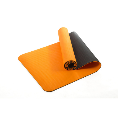 Personalizado imprimindo a ioga Mat Single Color do Tpe 6mm para a aptidão